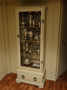 my silver cabinet!